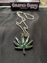 Load image into Gallery viewer, GourmetGreenLeaf Necklace